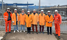 Stahlwerk Thüringen GmbH - Besuch von Ernst-Abbe-Hochschule-Jena